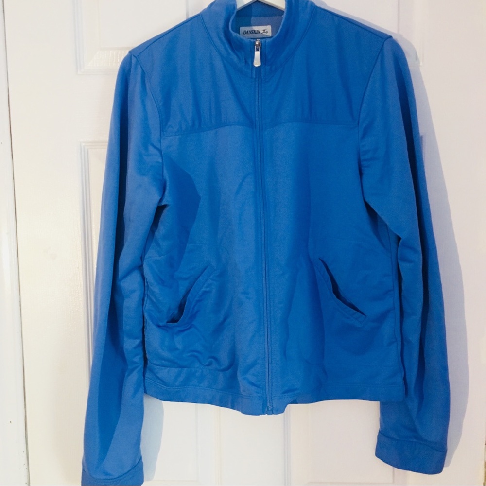 Danskin Periwinkle Light Spring/Fall Jacket